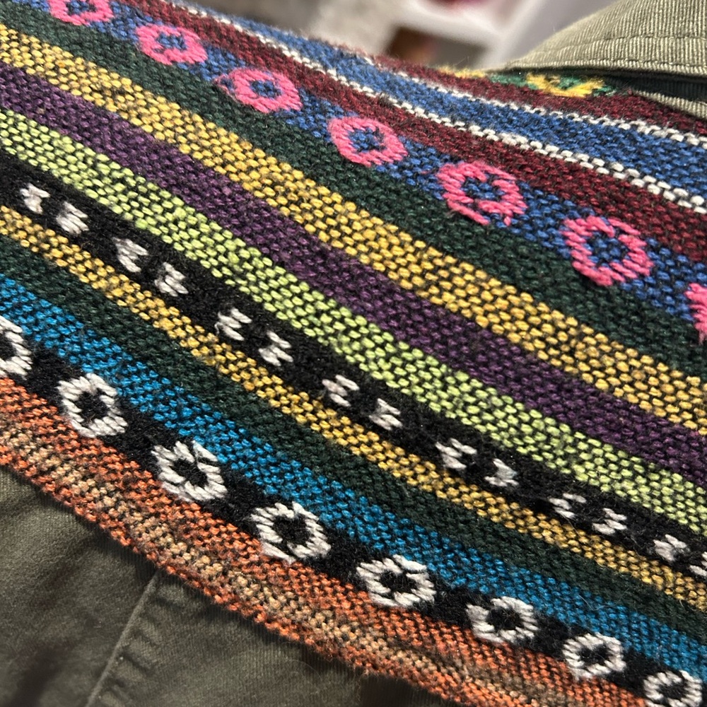 New Look Boho Drawstring Military Jacket - Picture 5 of 8